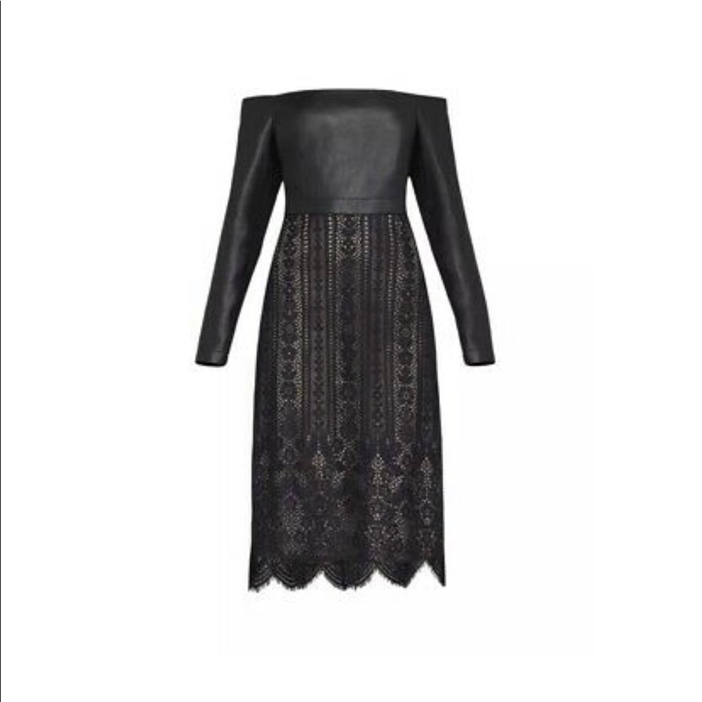 Bcbgmaxazria “Nahara” Off The Shoulder Dress